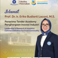 Prof. Erika Budiarti Laconi Raih Penghargaan Inovasi Industri 2026 pada Kategori Leadership in Research & Innovation Commercialization