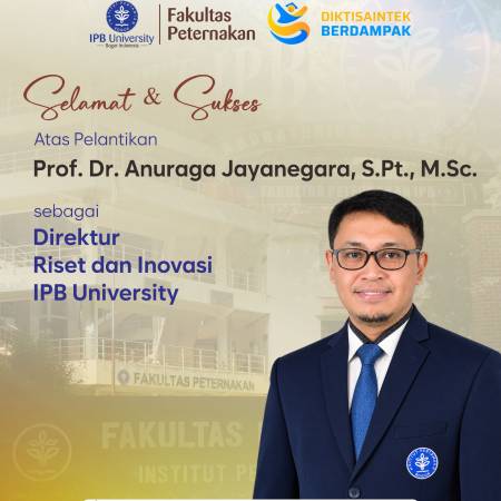 Selamat dan sukses Prof. Anuraga